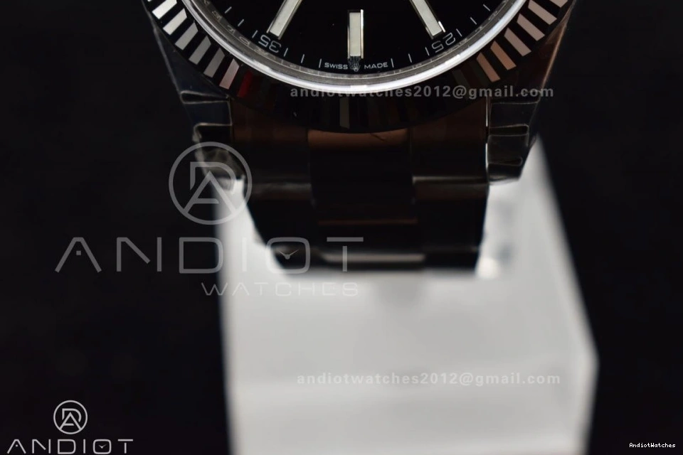 Edition 904L VSF 41 on 615 SS VS Black 126334 DateJust Oyster Best Sleek 1:1 Dial Bracelet 1006
